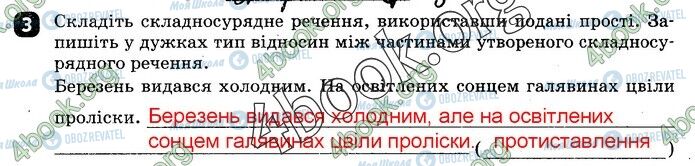 ГДЗ Українська мова 9 клас сторінка СР2 В1(3)